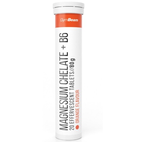 Gym Beam Magnesium chelate + B6, 1x20 Effervescent Tablets